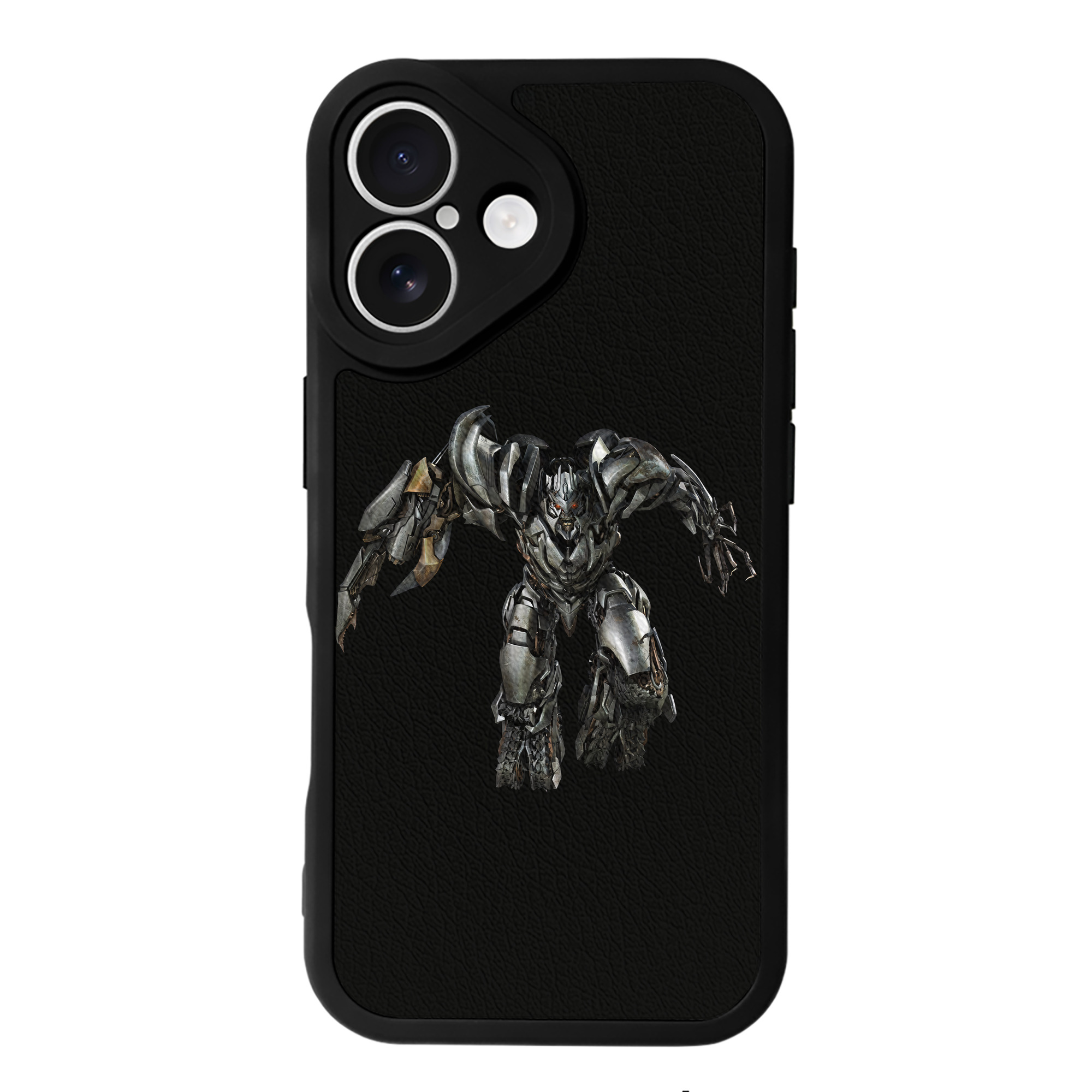 （画像用） Transformers トランスフォーマー 【iPhone 16シリーズ対応】シリコンスマホケース（レザー調） 材質：シリコン